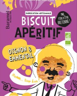 Biscuit salé “Oignon-Emmental” Bio