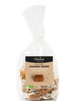 Caramel tendre au beurre salé de Guérande Bio en papillote 120g