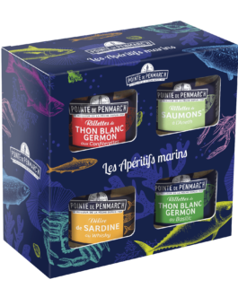 Coffret apéritif marin 4x100g