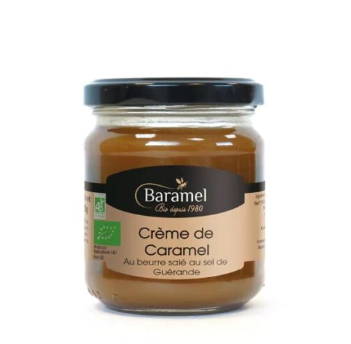Crème de caramel au beurre salé de Guérande Bio