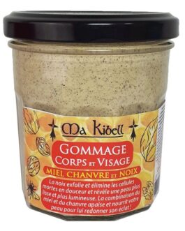 Gommage Corps et Visage Miel, Chanvre et Noix