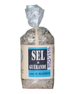 Sachet Gros sel de Guérande aux 3 Algues 200g