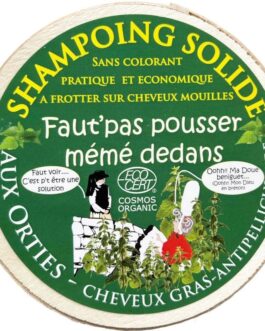 Shampoing SOLIDE aux Orties* 130 gr