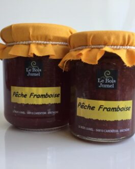 Spécialité riche en fruits PÊCHE FRAMBOISE (66% de Fruits)