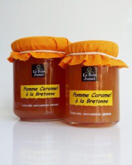 Spécialité riche en fruits pomme caramel à la Bretonne