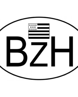 BZH Bretagne (15x10cm) – Sticker/autocollant