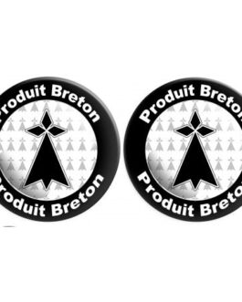 Produit breton hermine – 2fois 10cm – Sticker/autocollant