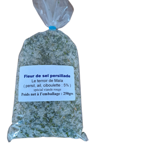 Fleur des sel persillade