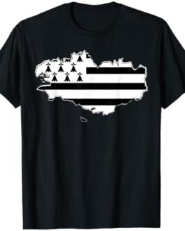 T-Shirt Bretagne  Cadeau Breton Breizh Humour